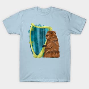 Marmot and harp T-Shirt